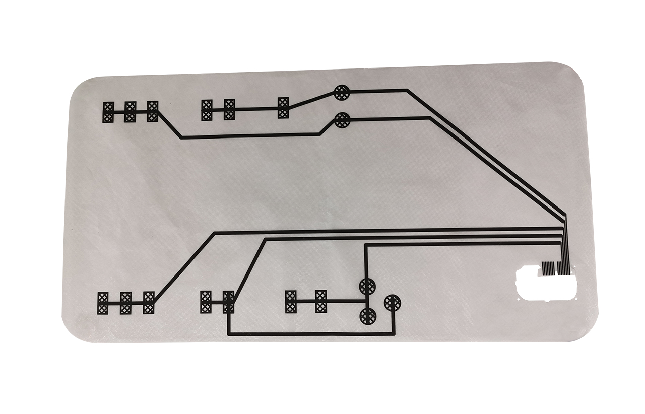 玩具薄膜线路定制-跳舞毯导电膜线路印刷-丝网碳浆导电印刷厂