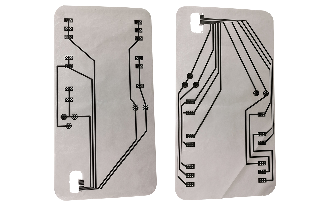 玩具薄膜线路定制-跳舞毯导电膜线路印刷-丝网碳浆导电印刷厂